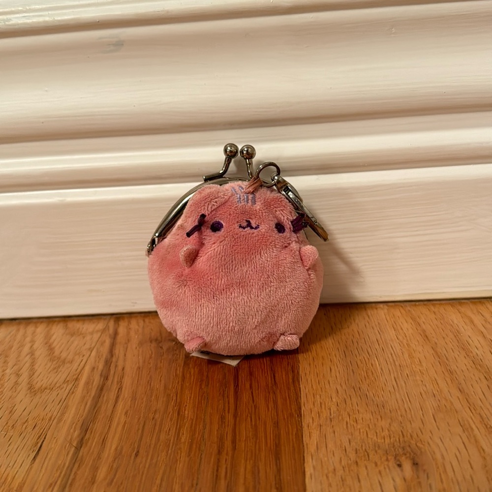 Pusheen pastel pink coin purse!!